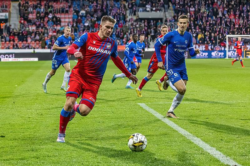 Fotbalisté plzeňské Viktorie porazili v sobotním zápase Slovan Liberec.