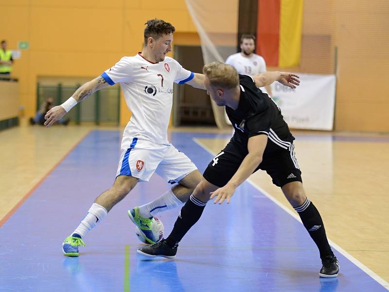 Přípravný zápas v plzeňské hale Lokomotiva vyhrál český tým nad Německem vysoko 13:2.