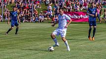 FC Viktoria Plzeň (bílí) - ŠK Slovan Bratislava 3:1.