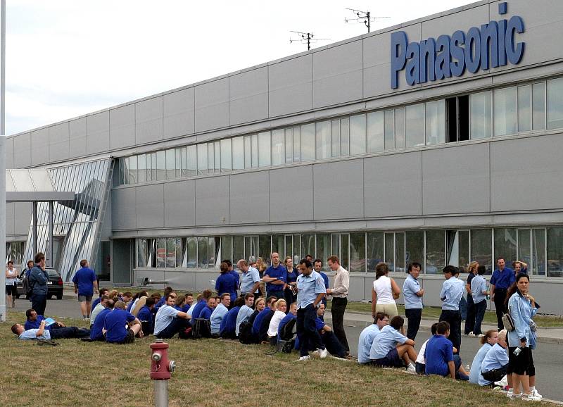 Výrobní závod Panasonic AVC Networks Czech v Plzni. Archivní foto.