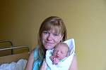 Daniel Honomichl (3 kg, 49 cm), který pčišel na svět 6. června v 19:20 hod. v Mulačově nemocnici, je prvorozený syn Michaely Bezděkové a Libora Honomichla z Plzně