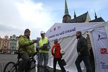 Odboráři prezentovali vize na náměstí v Plzni