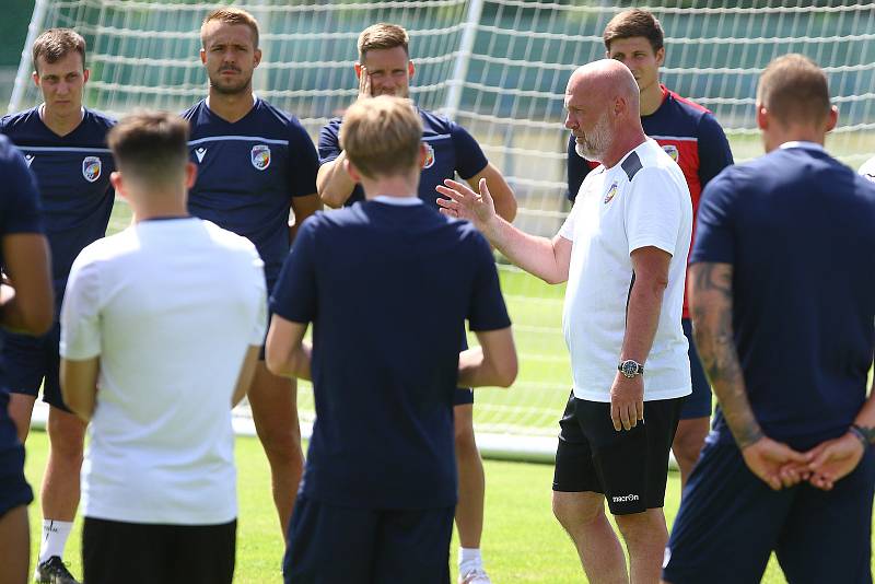 Příprava fotbalistů FC Viktoria Plzeň.