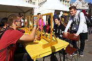 Dny vědy a techniky na náměstí Republiky v Plzni