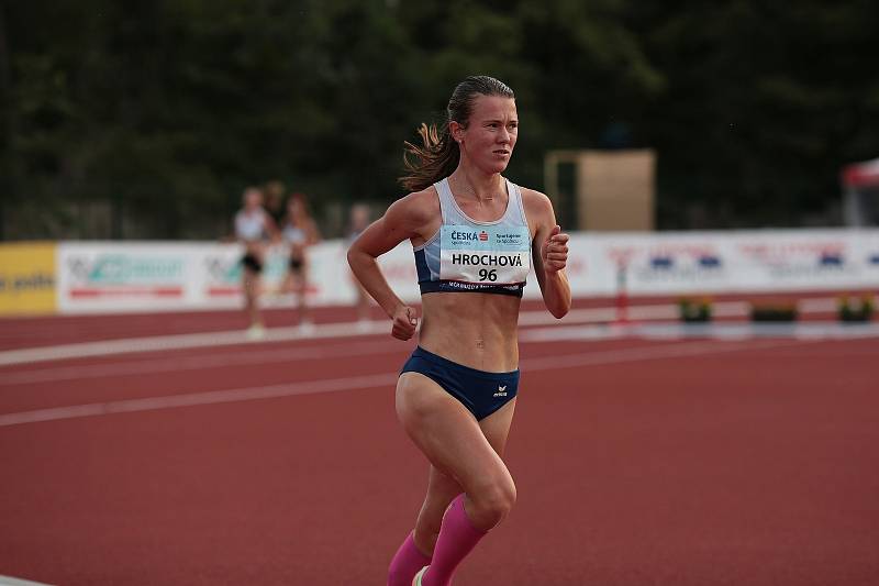 Tereza Hrochová na mistrovství ČR v Hodoníně (24. a 25. června 2022).