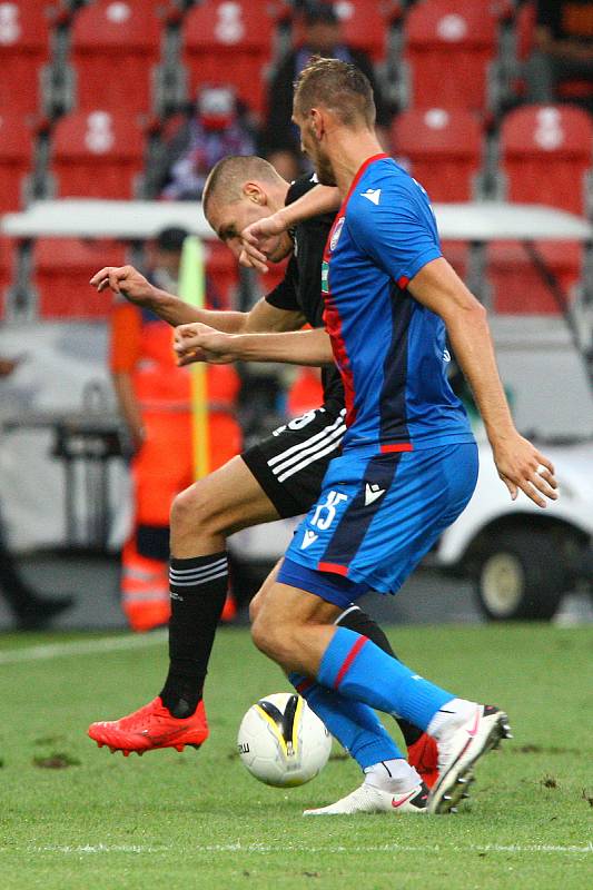 Play-off Evropské konferenční ligy: Viktoria Plzeň vs. CSKA Sofia 2:0.