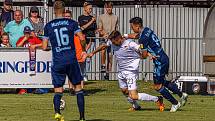 FC Viktoria Plzeň (bílí) - ŠK Slovan Bratislava 3:1.