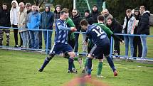 20. kolo FORTUNA divize A: Slavoj Mýto - FC Rokycany 1:4.