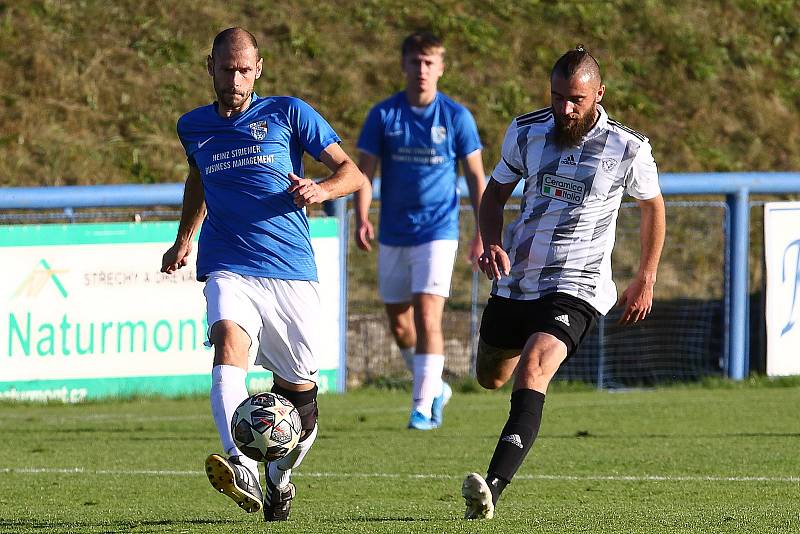 12. kolo KPM: Rapid Plzeň (modří) vs. Černice 1:4.