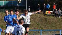 12. kolo KPM: Rapid Plzeň (modří) vs. Černice 1:4.