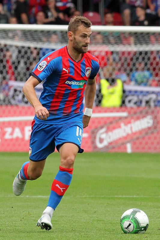 Fotbalisté Viktorie porazili Sigmu Olomouc 1:0.