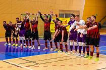 Futsalisté Interobalu zvládli v pohodě i třetí zápas s Libercem a postoupili do semifinále play-off.