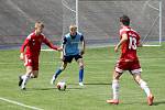 27. kolo FORTUNA divize A: SK Petřín Plzeň (červení) - ČLU Beroun 5:2.