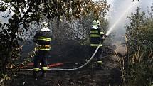 Hasiči v úterý odpoledne bojovali s požárem přímo v Plzni. V Borské ulici zasahovalo hned několik jednotek.
