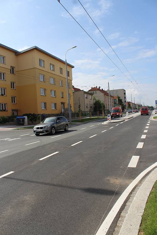 Dlouhá ulice v Plzni.