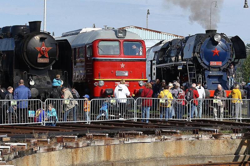 Národní den železnice v Plzni.