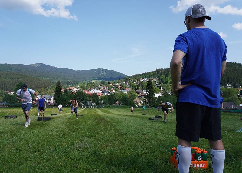 Hokejoví Indiáni trénují na Šumavě