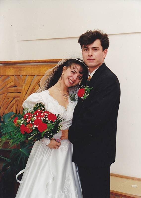 č. 14: Dana a Milan Štrbovi, Dolní Rychnov (Svatba: 1. října 1994)