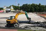 Rekonstrukce fotbalového stadionu ve Štruncových sadech