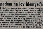 Článek o sběru hlemýžďů, Pravda 10. 6. 1970