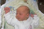 Matěj (2,95 kg, 49 cm) se narodil 27. srpna v 11.09 hod. ve FN. Je prvorozeným synem Šárky a Jiřího Bouzkových z Plzně