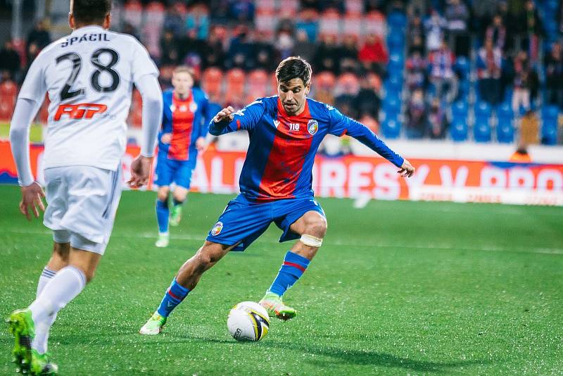 Z utkání 14. kola fotbalové FORTUNA:LIGY Viktoria Plzeň - Sigma Olomouc 0:0 (6. 11. 2021).