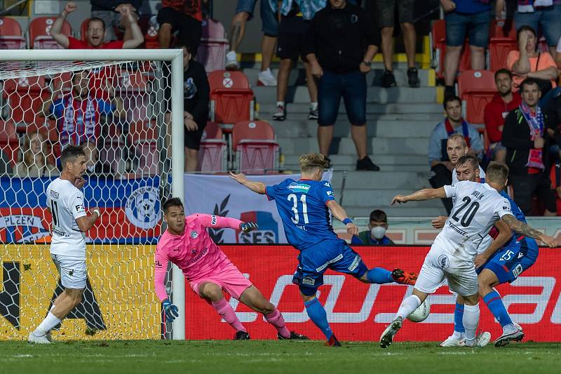 Na začátku loňského srpna fotbalisté Viktorie Plzeň porazili Slovácko doma 2:1.