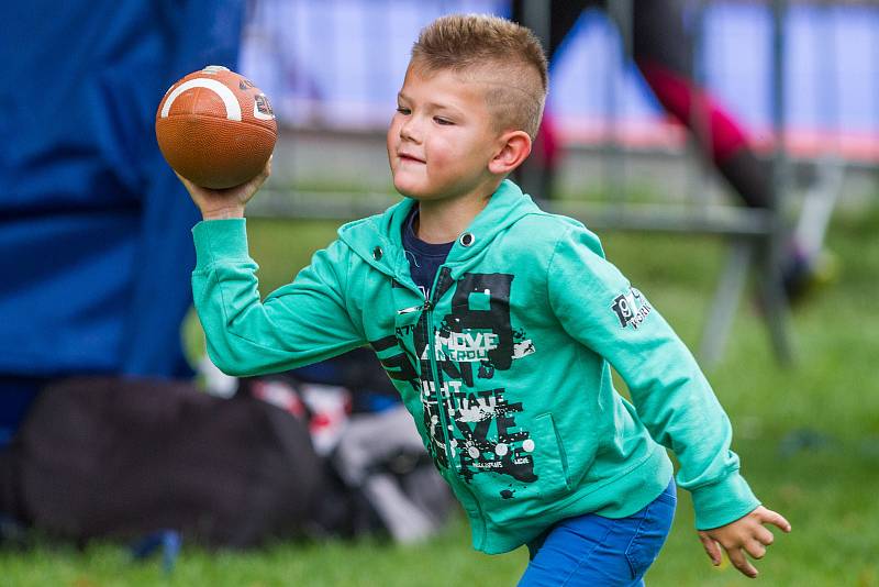 Letní Sportmanie v Plzni za obchodní centrem Plaza