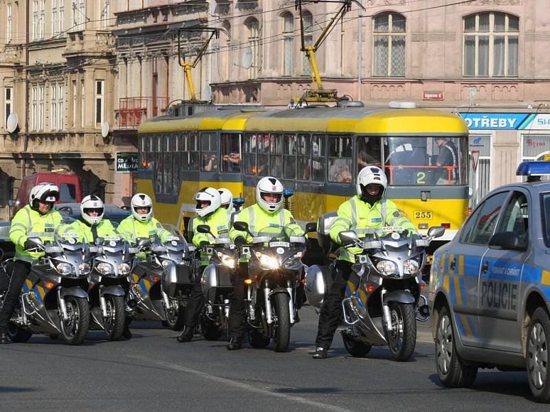 Západočeská dopravní policie představila nové policejní motorky