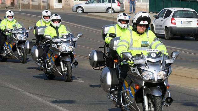 Západočeská dopravní policie představila nové policejní motorky