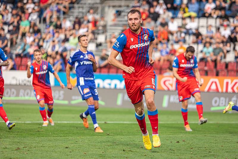 Sigma Olomouc (v modrém) - Viktoria Plzeň 2:3, 10. září 2022.