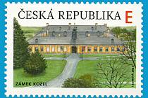 Ve středu 15. února uvede Česká pošta do prodeje novou příležitostnou písmenovou poštovní známku z edice Krásy naší vlast. Jejím námětem je pohled na lovecký zámeček Kozel u Šťáhlavic na Plzeňsku.