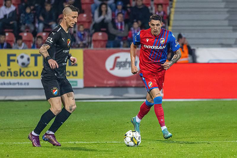 13. kolo FORTUNA:LIGY: Viktoria Plzeň - Baník Ostrava 3:1