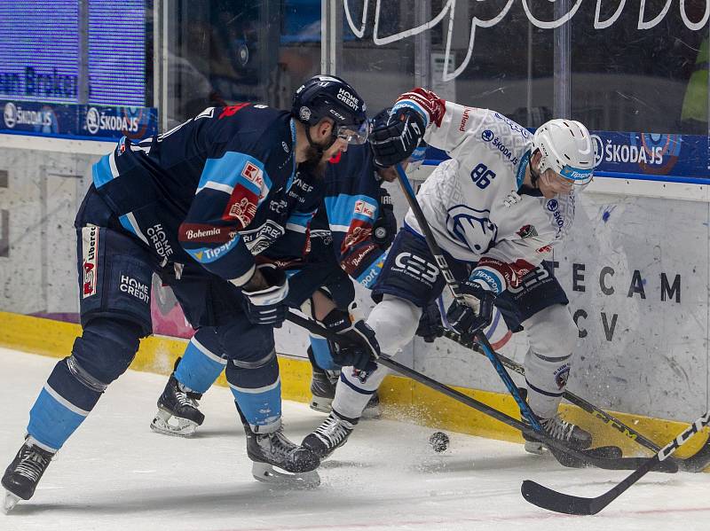 Hokejisté Škody Plzeň podlehli doma ve třetím utkání předkola Liberci 1:3.