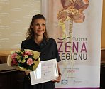 Žena regionu Aneta Sládková Králová po vyhlášení výsledků.