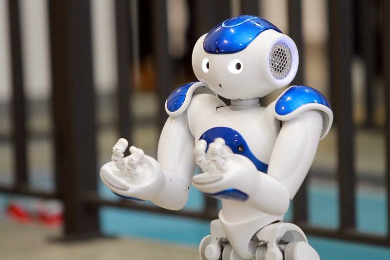Robot s poetickým jménem Romeo umí mluvit i poslouchat a dokáže se dokonce protáhnout, zacvičit si a projít se. 