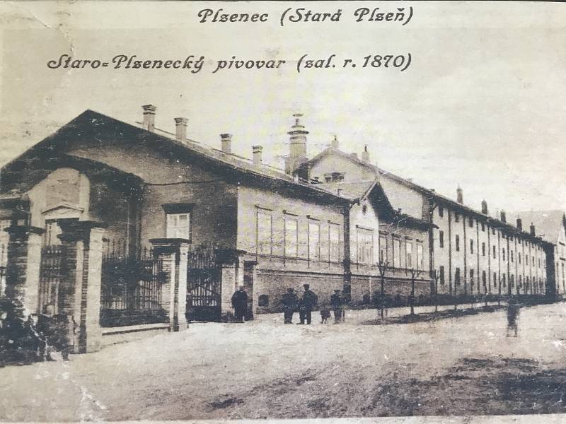 Staroplzenecký pivovar byl založený v roce 1870.