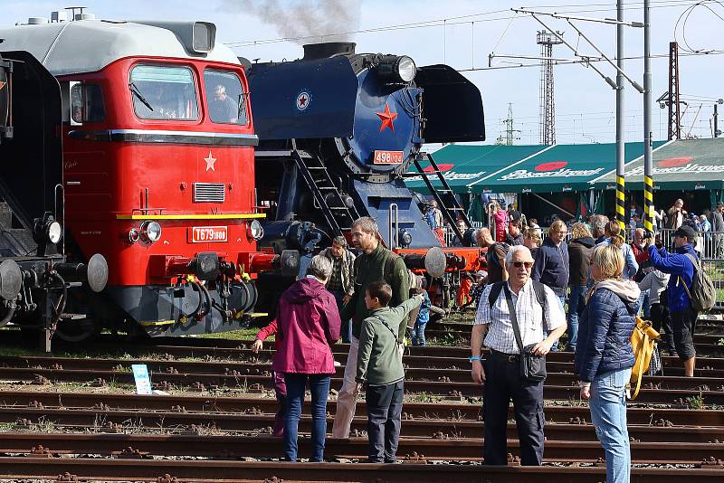Národní den železnice v Plzni.