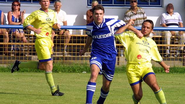 SENCO Doubravka - Bolevec (modří) v sezoně 2001/2002.