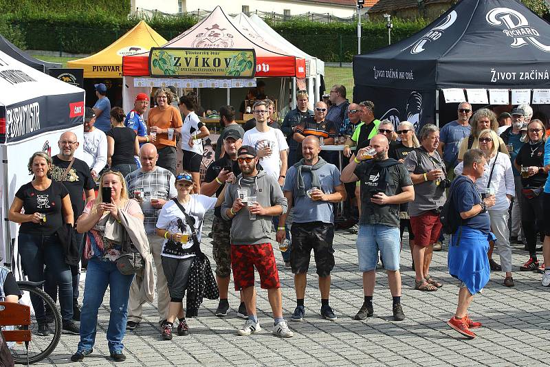 Pivní festival Slunce ve skle pivovar Purkmistr Černice