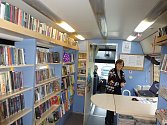 Pojízdná knihovna v podobě plzeňského bibliobusu