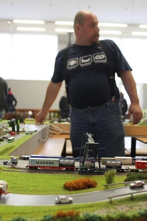 Výstava železničních modelů a kolejišť v Nýřanech