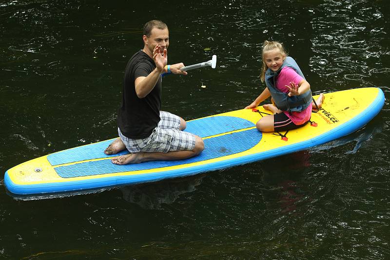 Letní festival sportu Sportmánie Plzeň 2019 - v areálu za OC Plaza si mohou malí i velcí vyzkoušet zdarma nejrůznější druhy sportovních aktivit.