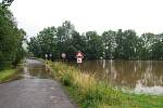 Velká voda v Předenicích na jižním Plzeňsku v pondělí 29. června