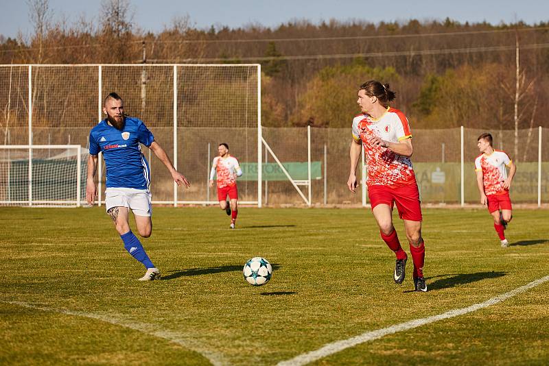 18. kolo KPM: Černice (modří) vs. Slavia Vejprnice 1:1 (6:7 na penalty)