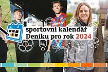 Unikátní kalendář sportovních událostí roku 2024.