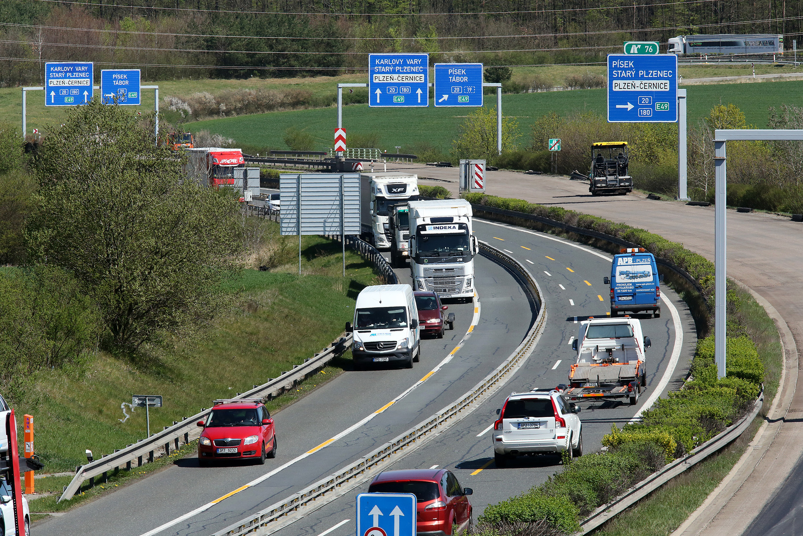 Provoz dálnice je omezen - Plzeňský deník