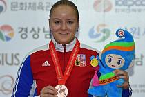 Anna Dědová na mistrovství světa juniorek 2018 v Koreji získala bronzovou medaili.  