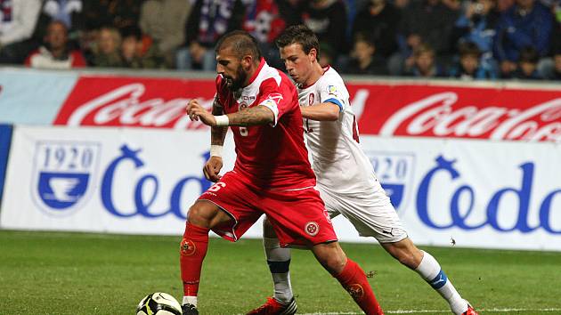 Čeští fotbalisté porazili v Plzni Maltu