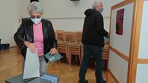 Krajské volby v Kaznějově.